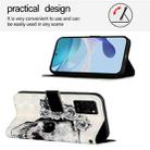 For OPPO A55s 5G / A53s 5G / A56 5G / A16s 3D Painting Horizontal Flip Leather Phone Case(Skull) - 3