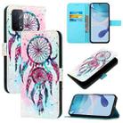 For OPPO A54 5G / A74 5G / A93 5G 3D Painting Horizontal Flip Leather Phone Case(Color Drop Wind Chimes) - 1