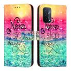 For OPPO A54 5G / A74 5G / A93 5G 3D Painting Horizontal Flip Leather Phone Case(Chasing Dreams) - 2