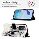 For OPPO A57 4G / A77 4G 3D Painting Horizontal Flip Leather Phone Case(Skull) - 3