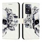 For OPPO A57s 4G / A57e 4G / A77s 4G 3D Painting Horizontal Flip Leather Phone Case(Skull) - 2
