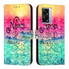 For OPPO A77 5G / A97 5G / Realme V23 3D Painting Horizontal Flip Leather Phone Case(Chasing Dreams) - 2