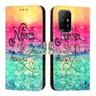 For OPPO Reno6 Lite 3D Painting Horizontal Flip Leather Phone Case(Chasing Dreams) - 2