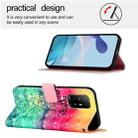 For OPPO Reno6 Lite 3D Painting Horizontal Flip Leather Phone Case(Chasing Dreams) - 3