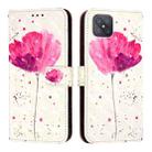 For OPPO A92s 5G 3D Painting Horizontal Flip Leather Phone Case(Flower) - 2