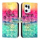 For OPPO Find X5 Pro 3D Painting Horizontal Flip Leather Phone Case(Chasing Dreams) - 2