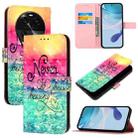 For OPPO Find X6 3D Painting Horizontal Flip Leather Phone Case(Chasing Dreams) - 1