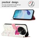 For OPPO Find X6 Pro 3D Painting Horizontal Flip Leather Phone Case(Flower) - 3