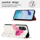 For OPPO Reno8 T 4G Global 3D Painting Horizontal Flip Leather Phone Case(Flower) - 3