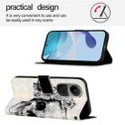 For OPPO Reno10 / Reno10 Pro Global 3D Painting Horizontal Flip Leather Phone Case(Skull) - 3