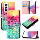 For OPPO Reno12 Global 3D Painting Horizontal Flip Leather Phone Case(Chasing Dreams) - 1