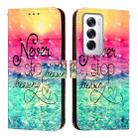 For OPPO Reno12 Global 3D Painting Horizontal Flip Leather Phone Case(Chasing Dreams) - 2