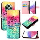 For OPPO Reno12 F Global 3D Painting Horizontal Flip Leather Phone Case(Chasing Dreams) - 1