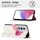 For OPPO A3 Pro 5G Global 3D Painting Horizontal Flip Leather Phone Case(Flower) - 3