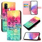 For OPPO A32 2020 4G / A53 2020 4G 3D Painting Horizontal Flip Leather Phone Case(Chasing Dreams) - 1