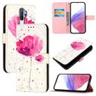 For OPPO A9 2020 4G / A5 2020 4G 3D Painting Horizontal Flip Leather Phone Case(Flower) - 1