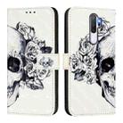 For OPPO A9 2020 4G / A5 2020 4G 3D Painting Horizontal Flip Leather Phone Case(Skull) - 2