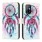 For OPPO A94 5G Global 3D Painting Horizontal Flip Leather Phone Case(Color Drop Wind Chimes) - 2