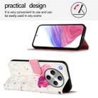 For OPPO Find X8 3D Painting Horizontal Flip Leather Phone Case(Flower) - 3