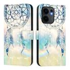 For OPPO Reno13 F 5G Global 3D Painting Horizontal Flip Leather Phone Case(Dream Wind Chimes) - 2