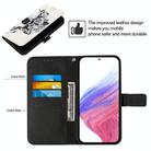 For OPPO Reno13 F 5G Global 3D Painting Horizontal Flip Leather Phone Case(Skull) - 3