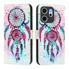 For OPPO Reno14 F 5G 3D Painting Horizontal Flip Leather Phone Case(Color Drop Wind Chimes) - 2