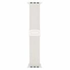 For Apple Watch Series 4 40mm Carbon Fiber Texture Snap Buckle Nylon Watch Band(Starlight) - 3
