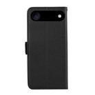 For iPhone 17 Air ABEEL Side-Magnetic Litchi Pattern Leather RFID Phone Case(Black) - 3