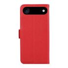 For iPhone 17 Air ABEEL Side-Magnetic Litchi Pattern Leather RFID Phone Case(Red) - 3