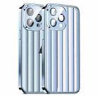 For iPhone 15 Pro Max Milkyway Series Electroplated TPU + PC Phone Case(Blue) - 1