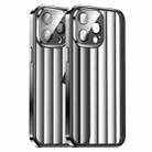 For iPhone 15 Pro Milkyway Series Electroplated TPU + PC Phone Case(Black) - 1