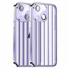 For iPhone 14 Milkyway Series Electroplated TPU + PC Phone Case(Purple) - 1