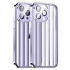 For iPhone 14 Pro Milkyway Series Electroplated TPU + PC Phone Case(Purple) - 1