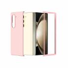 For Samsung Galaxy Z Fold6 5G PC Frosted Full Coverage Phone Case(Pink) - 1