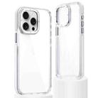 For iPhone 14 Pro Dual-Color Clear Acrylic Hybrid TPU Phone Case(Transparent) - 1