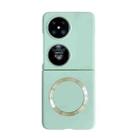 For Huawei Pocket 2 Skin Feel Magsafe Magnetic Shockproof PC Phone Case(Green) - 1