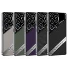 For Samsung Galaxy S25 Ultra 5G GKK Esports Leather Shockproof Phone Case(Carbon Fibre) - 2
