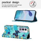 For OPPO A3 Pro 5G Global Colored Drawing Pattern Plain Weave Leather Phone Case(Caring Butterfly) - 3