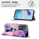 For OPPO A5 5G Global Colored Drawing Pattern Plain Weave Leather Phone Case(Baby Panda) - 3