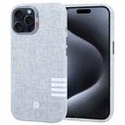 For iPhone 15 Pro Max TGVIS Vida Series MagSafe Magnetic Phone Case(Grey) - 1
