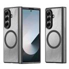 For Samsung Galaxy Z Fold7 5G DUX DUCIS Aimo Mag Series TPU + PC MagSafe Frosted Feel Phone Case(Black) - 1