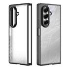 For Samsung Galaxy Z Fold7 5G DUX DUCIS Aimo Series  Frosted Feel Phone Case(Black) - 2