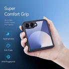 For Samsung Galaxy Z Flip7 5G DUX DUCIS Aimo Series  Frosted Feel Phone Case(Black) - 3