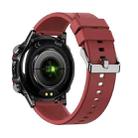 ET482 1.43 inch AMOLED Screen Sports Smart Watch Support Bluethooth Call /  ECG Function(Red Silicone Band) - 3