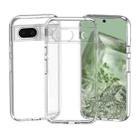 For Google Pixel 8a Terminator Style Shockproof Phone Case(Transparent) - 1