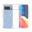 For ?Google Pixel 9 Pro Terminator Style Shockproof Phone Case(Glitter White) - 1