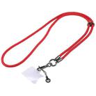 Flash Buckle Crossbody Mobile Phone Long Lanyard(Red) - 1