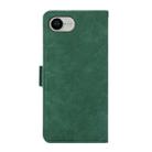 For iPhone 16e ABEEL Frosted Magnetic RFID Leather Phone Case(Green) - 3