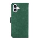 For iPhone 17 ABEEL Frosted Magnetic RFID Leather Phone Case(Green) - 3
