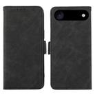 For iPhone 17 Air ABEEL Frosted Magnetic RFID Leather Phone Case(Black) - 1